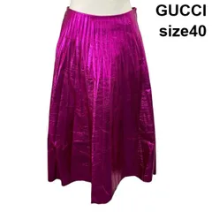 新品未使用タグ付★GUCCI★現行★パテント★ロングスカート GUCCI】グッチ『GGテクニカルジャージースカート sizeXS』526514-X7C31