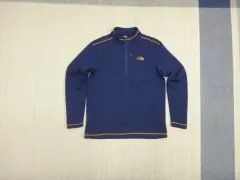 (105) THE NORTH FACE ザノースフェイス メンズ RE_L リエル ロングスリーブ フリース ジップ Tシャツ