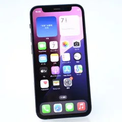【バッテリー最大容量 :100％＊液晶美品】 au SIMフリー iPhone12 mini 64GB