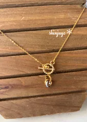 3連リングネックレス♡アレルギー対応♡重ね付け♡マンテル♡プチプラ♡クリスマス