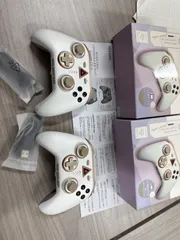 白2台　パッケージなし発送　ジャンク品扱い　Switch用ワイヤレスコントローラー ブラックパール 15×7×11cm Switch/Switch Lite/有機EL対応 黒 有線・無線どちらも可 クール おしゃれ ALGA-NSWCPBK