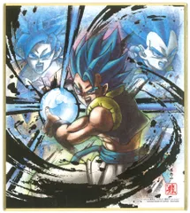 BANDAI ドラゴンボール色紙ART 9弾/2491409 超サイヤ人ゴッド超サイヤ人ゴジータ 1