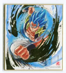 バンダイ ドラゴンボール色紙ART 7弾/2456755 超サイヤ人ゴッド超サイヤ人ゴジータ 16