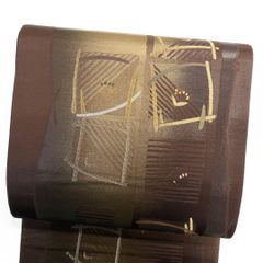 キラキラ ぼかし 全通 袋帯 銀糸 正絹 D009 - メルカリ