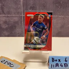 2024-25 Panini Prizm Premier League Omari Hutchinson 186/199 IPSWICH TOWN FC Red RC ルーキー Rookie カード