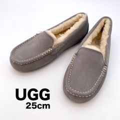 UGG レディース 25cm モカシン シューズ ANSLEY アンスレー ライト