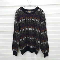 JAPAN 90s ヴィンテージ ウール100 ニット セーター - ウィメンズ L