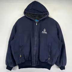 古着  Tn Mountain ワークジャケット アクティブジャケットタイプ ダック地 刺繍デザイン ワーク 2XL  ネイビー メンズ