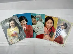 昭和　芸能人　タレント　アイドル　下敷き　5点セット　アグネス・チャン　桜田淳子　森昌子　フィンガー５　天地真理　郷ひろみ　コレクション　インテリア　雑誌　付録　昭和レトロ　昭和　レトロ