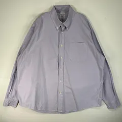 古着 ブルックスブラザーズ Brooks Brothers 長袖シャツ REGENT 胸ポケ ボタンダウン L  パープル系 無地 メンズ