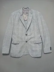 50 エトロ ミラノ CHECK ブレーザー カジュアル ジャケット ETRO