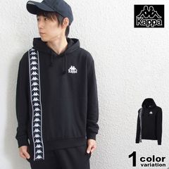 JieDa × KAPPA SWITCHING HOODIE BLACK 1 - メルカリ