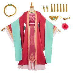 薬屋のひとりごとコスプレ玉葉妃(ギョクヨウヒ)コスプレ衣装 同人服 『頭飾り、耳飾り、髪飾り付き』ジンシ/猫猫 マオマオコスプ