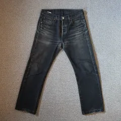 ヨーロッパ リーバイス501 ブラック デニム パンツ no 17