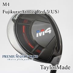 中古】 テーラーメイド M4 フェアウェイウッド フジクラ Atmos Red 5