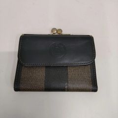 美品 フェンディ コインケース ペカン がま口 ミニ 小銭入れ 財布