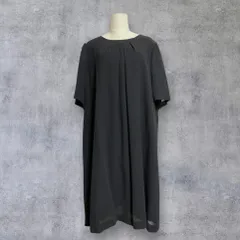 大きいサイズ 31号 6L相当 ウォッシャブル  ブラックフォーマル 喪服 礼服 ワンピース チュニック 冠婚葬祭