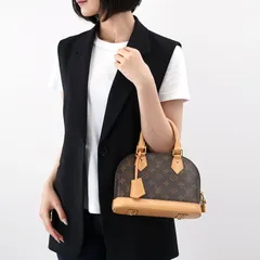 LOUIS VUITTON モノグラム アルマ BB ハンドバッグ M53152