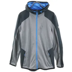 UNDER ARMOUR アンダーアーマー トレーニング コールドギア リアクター ジャケット LG グレー メンズ 古着