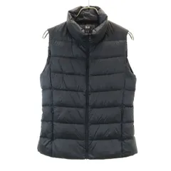 UNIQLO ユニクロ ウルトラライト ダウンベスト S ブラック レディース 古着
