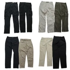 古着卸 まとめ売り ブランドMIX パンツ 8枚セット (メンズ 30 /31 /32 ) オールドネイビー ラングラー オークリー 中古 古着 NC9400