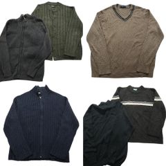 古着卸 まとめ売り セーター MIX 6枚セット (メンズ M ) マルチカラー