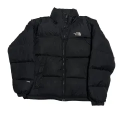 S ザノースフェイス ヌプシ 700 マットブラック グースダウン ダウン