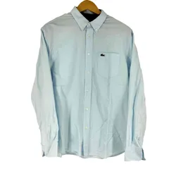 ラコステ LACOSTE REGULAR FIT L/S BDシャツ メンズ import:M