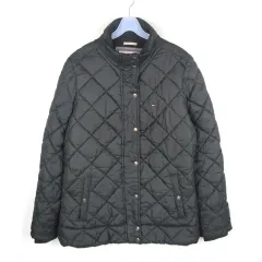 トミーヒルフィガー キルティング ダウンジャケット レディース Mサイズ 秋冬 アウター OT11498