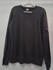 C P カンパニー ブラック スウェット Tシャツ / 105(正規品)
