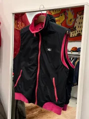 80s Woolrich(ウールリッチ) ナイロン フリース ベスト