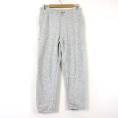 エイチ&エム H&M スウェットパンツ ジョガーパンツ 裏起毛 S 杢グレー