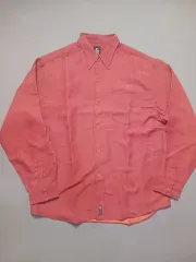 XL GUESS ゲス ジーンズ 蛍光 ストライプ シャツ ジャケット オーバーサイズ