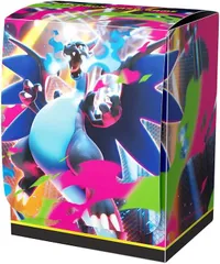 【新品】 ポケモンカードゲーム デッキケース メガリザードンX 佐賀