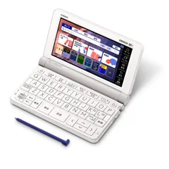 【中古】【非常に良い】カシオ 電子辞書 大学生(英語コンテンツ充実) エクスワード XD-SX9800WE 200コンテンツ ホワイト XD-SXN98WE 特別セット