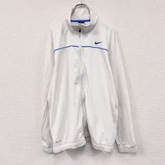 古着 used　NIKE　ナイキ　DRI-FIT　トラックジャケット/ジャージ　白　ホワイト　XLサイズ