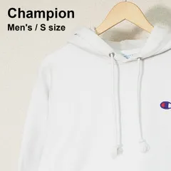 【ワゴンセール！】Champion（チャンピオン）REVERSE WEAVE パーカー ホワイト Sサイズ ホンジュラス製 古着