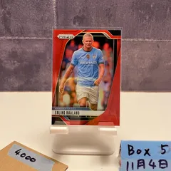 2024-25 Panini Prizm Premier League Erling Haaland 070/199 MANCHESTER CITY Red カード