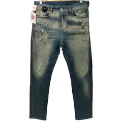 ディーゼル DIESEL 00s D-VIDER CARROT Y2K ダメージ/ペイント加工 デニムパンツ メンズ  W32 L30