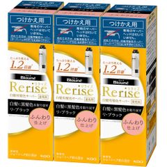 リライズ つけかえ用 白髪染め リ・ブラック ふんわり仕上げ 2個セット