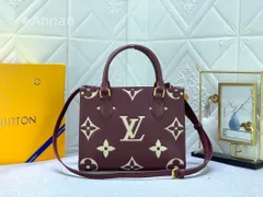 送料込☆LOUIS VUITTON ルイヴィトン ハンドバッグ レディース オンザゴーPM
