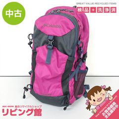 ss8185 [Pre-owned] Columbia Castle Rock 20 Backpack, Pink, 20L, Hiking Backpack, Outdoor Rucksack, with Rain Cover, Castle Rock, Bag, Backpack, Pre-owned