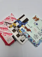 【新品】ブランド レディースハンカチ 3枚セット