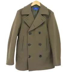 グリーンレーベルリラクシング GREEN LABEL RELAXING ELAN W/CA カシミヤ混 Pコート  メンズ US：36 