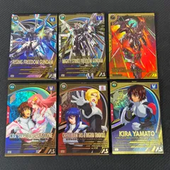 ガンダム アーセナルベース ガンダムSEED 6枚セット