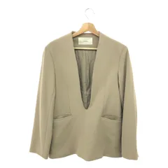 TODAYFUL トゥデイフル ジャケット サイズ:36 Uneck Pullover Jacket 定価￥26.400   ベージュ レディース / 240001176383