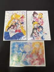 セーラームーン　レトロ　ポストカード　3点まとめ売り