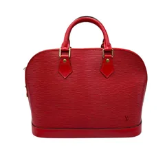 ルイヴィトン LOUIS VUITTON ハンドバッグ エピ アルマ M52147 エピレザー レッド レディース