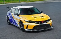 送料無料 ホンダ シビックタイプR / Honda Civic Type R 2022年～ TRスタイル 3分割フロントリップスポイラー PP製 小型エアロ フロントバンパー下部保護 キズ防止 外装ドレスアップ 専用設計