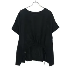 Ujoh ウジョー ギャザーTシャツ U771-T07-002 ブラック 2のサムネイル
